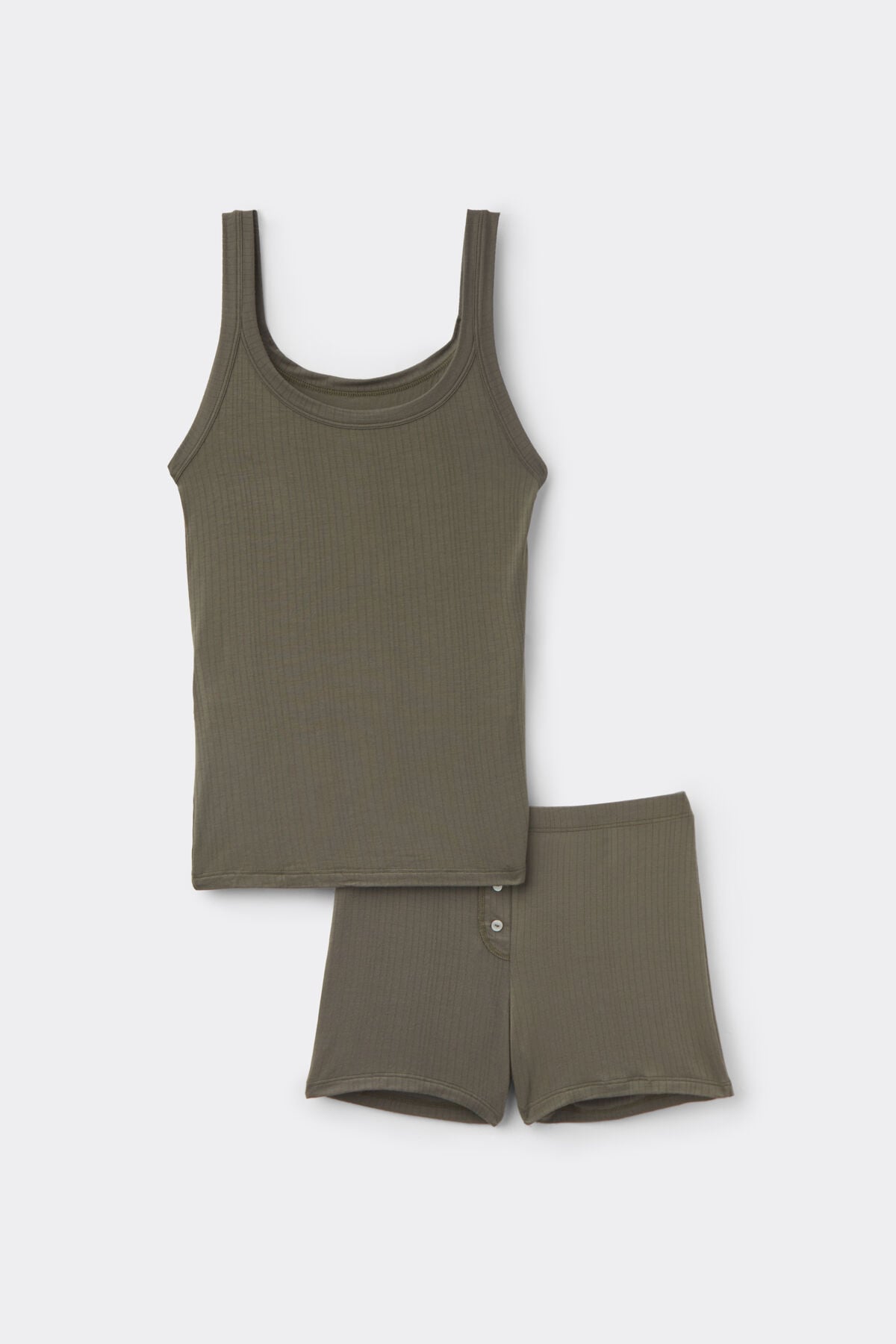 Soft Lounge Ribbed Modal Short Pajamas Soft Lounge Ribbed Modal Short Pajamas